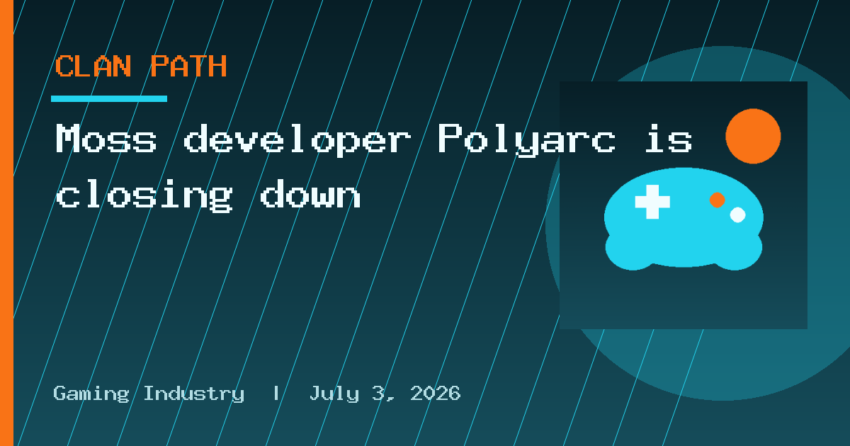 Moss developer Polyarc is closing down
