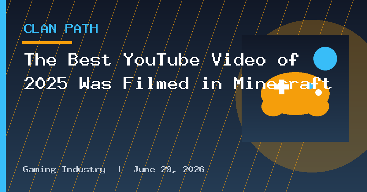 The Best YouTube Video of 2025 Was Filmed in Minecraft