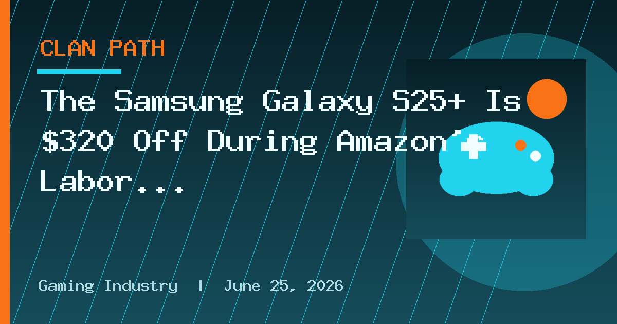 The Samsung Galaxy S25+ Is $320 Off During Amazon's Labor Day Sale